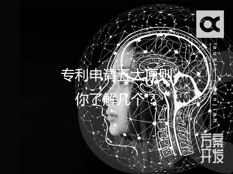 專利申請五大原則，你了解幾個？